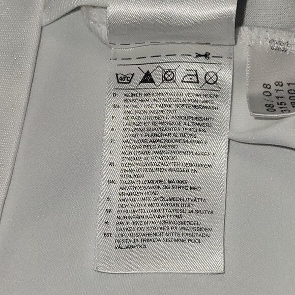 Raul Real Madrid 2008 2009 UEFA Home Soccer Jersey Shirt XL SKU# 051101 - Picture 9 of 10